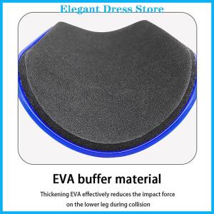 [K&P Elegant]👗👗 1 Pair Mini Football Shin Pad Wear-resistant Shock Absorbing Leg Protector Lightweight Portable Soccer Training Shank Board