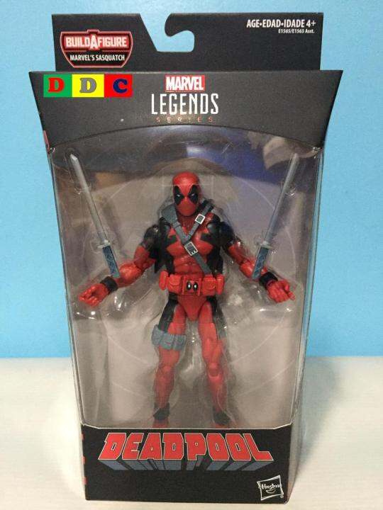 MARVEL LEGENDS DEAD-POOL WAVE 90's DEADPOOL SASQUATCH BAF WAVE ACTION ...