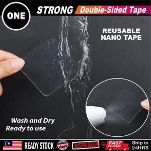 Gam persegi pelbagai fungsi pita nano lutsinar pita dua muka pita dua muka pita super melekit DIY tanpa jejak