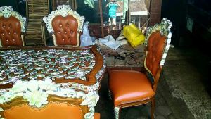MEJA MAKAN JATI - MEBEL MINIMALIS  UKIR JEPARA - TERMURAH