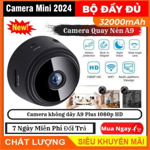 Camera Siêu Nhỏ Camera Mini Camera Mini Wifi A9 Full HD 1080PH Hỗ Trợ Đàm Thoại 2 Chiều Ghi Hình Siêu Nét - Camera siêu nhỏ quan sát ban đêm HD Không dây
