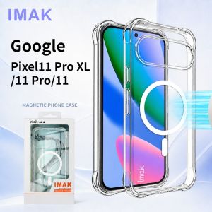 Magnetic Case For Google Pixel 11 Pro XL Pixel11 Transparent Shockproof Anti Yellow CA0003
