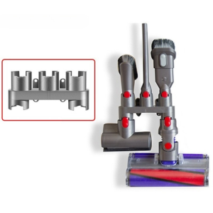 Dyson V7 V8 V10 V11 V15 Vacuum Cleaner Accessories No Drill Wall Mount Organizer Storage Holder Stand with Adapter Bracket Dock