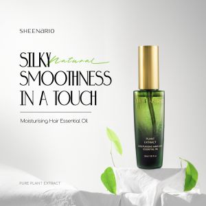 【STAYOUNG x SHEENARIO】Moisturising Hair Care Essential Oil Pure Plant Extract Nature Organic Ingredients Non-greasy Reduces Frizz & Split Ends Haircare Comfort Soften Shiny Hair Smooth Silky Repair Daily