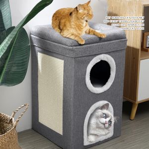 Nhà lồng 3 tầng Cho Mèo 3-Storey Home Cat cao cấp 🔰Phụ Kiện Thuận Lợi🔰