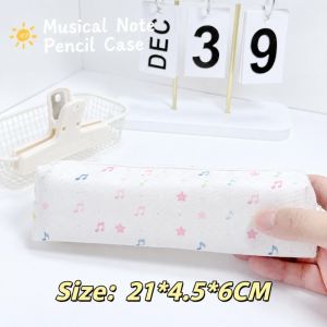 MODERNLUX Large-capacity Bowknot Pencil Case Multifunctional Back To School Pen Bag Portable Cartoon Pattern Stationery Organizer Students