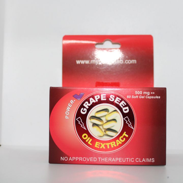 Grapeseed oil softgel grapeseed oil capsule by powerv powerlab Lazada PH