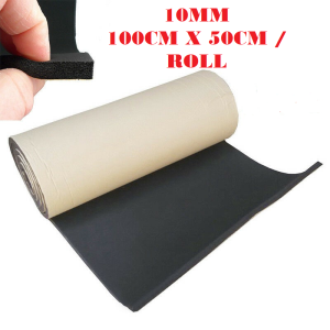 Car Sound Proof Soundproofing Sponge Foam Sound Insulation Dumping Deadening Car Door Bonnet Boot Engine Bay Soundproof Sponge Mat Home Office Studio Wall Door Floor Soundproofing Span Kelis Suara Kereta Pintu Bonet Engin Bumbung Lantai Sound Proof