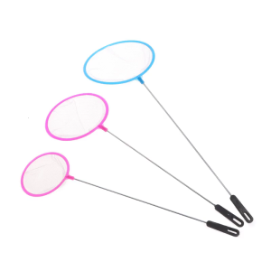 Aquarium Fish Net 3 4 4.5 Inches Fine Mesh Skimmer for Small Fish for Tank Catching Net with Plastic Handle