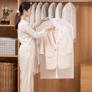 ART SUPPLIESX Transparent Clothes Dust Cover Zipper Protector Clothing Dust-proof Covers Hanging Waterproof Dress Storage Protect for Household
