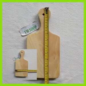 Talenan Kayu Alas Potong Iris Bumbu Dapur Gagang 27.5cm