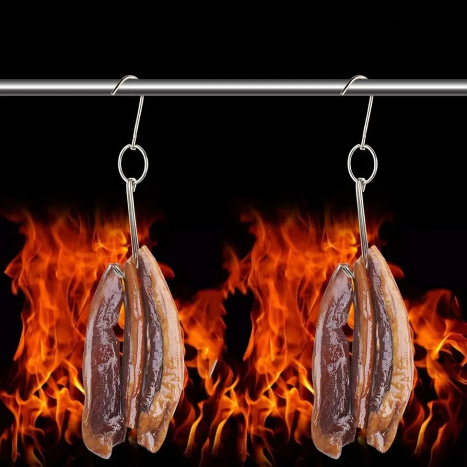 1pc Poultry Hanging Hook Meat Hook Heavy Duty Stainless Steel Bacon Hanger  Kitchen Gadget Tools Meat Hooks Smoker - AliExpress