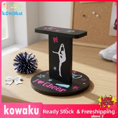 kowaku Wooden Balance Board Freestanding Balance Training Aid Board Stable Equipment Non-Slip for Dance Studio