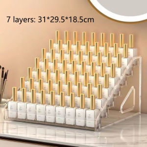 Transparent Acrylic Display Rack Multi-Tier for Figures Trendy Toys & Accessories Cosmetic Organizer