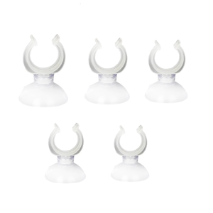 20pcs Clear Suction Cup Clamp for Various FishTanks Management Clear Aquariums Suction Clip
