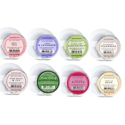 ของแท้/พร้อมส่ง Bath & Body Works Scentportable Fragrance Refill 6ml. บาธ แอนด์ บอดี้ เวิร์คส์ น้ำหอมปรับอากาศรถยนต์