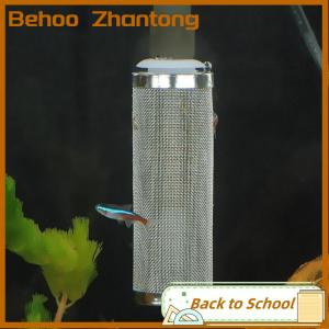 Behoo Bộ lọc bể cá bằng thép không gỉ bể cá lưới tôm cá lưới lọc kim loại Bộ lọc ống lọc Phụ Kiện Bộ lọc bể cá bộ lọc trước cho bể cá