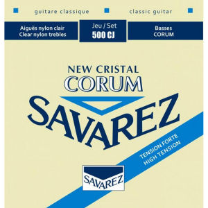 Savarez 500CJ New Cristal Corum Senar Gitar Klasik Nylon High Tension Original