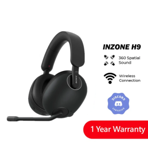 Sony INZONE H3 Wired / H5 / H7 / H9 Wireless Gaming Headset with 360 Spatial Sound for Gaming Active Noise Cancellation