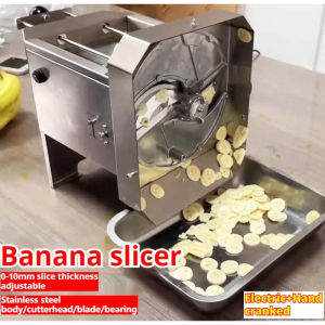 Banana machine Multi functional electric commercial banana machine fruit and vegetable slicer