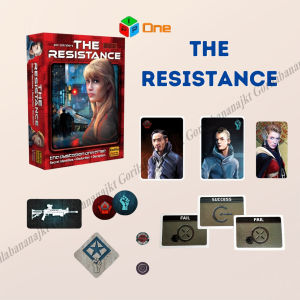 Mainan board game the Resistance Card Games 3rd Edition