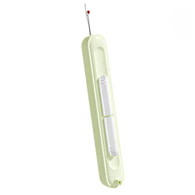 2 in 1 Needle Threader Double Head Portable Steel Sewing Tools Safety Thread Dismantling Alat Jahit 手工穿针器
