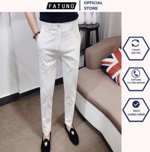 Quần tây nam quần tây âu nam quần vải nam học sinh sinh viên văn phòng Hàn Quốc chất liệu vải co giãn dày dặn ống đứng xếp li ôm dáng người mặc (Đen)