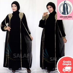 gamis pesta mewah elegan kondangan abaya turkey abaya taris