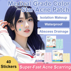 Pentagram acne patch can be affixed to the water wound patch gel body hai stickers
