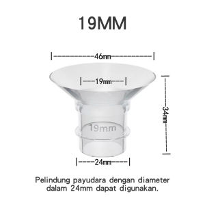 Mumystation Silicone Flange Insert Selipan Corong Silikon Pompa Asi Breastpump 13/15/17/19/21/24mm