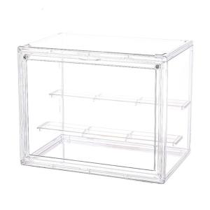 PET Materials Display Cabinet For Miniature Collections Dustproof Storage Case With Spacious Interior Home Decoration
