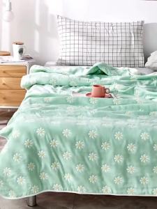 Chăn Bông Chăn Khăn Bông Mùa Hè 6 Lớp Vải Gạc Dày Dặn Chăn Điều Hòa Đơn Đôi Chăn Ngủ Trưa Trẻ Em