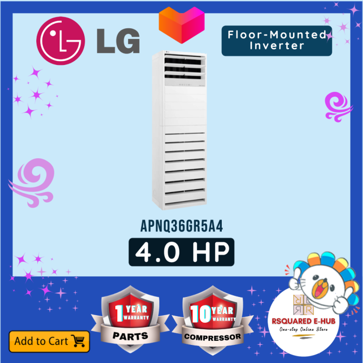 LG Floor Standing Floor Mounted Air Conditioner Smart Inverter Quick ...