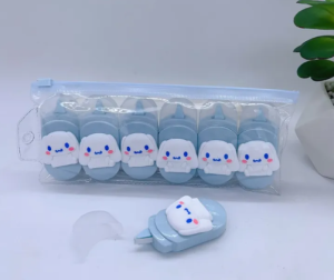 Sanrio Kuromi 6-pack correction tape for elementary school students using mini correction tape to correct spelling # 5029#