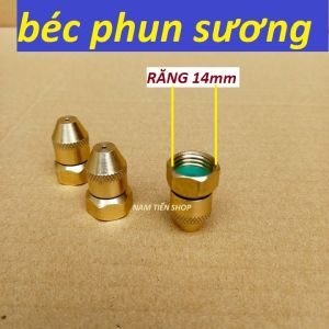 Bộ béc phun sương bằng đồng ( ren ngoài 21mm - 22mm - 14mm) béc phun sương tưới lan