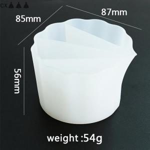 CX🎄💓💥 Silicone tách ly cho sơn đổ sơn acrylic đổ Cup 5 kênh ngăn DIY Nhựa Epoxy công cụ cho đồ trang sức làm thủ công