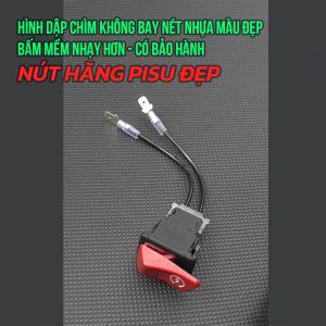 NÚT CÔNG TẮC ĐỎ PISU cho Xe Máy Honda Chính Hãng In Chìm Cao Cấp gồm Xi nhan Hazard Passing Còi Đề Pha cos