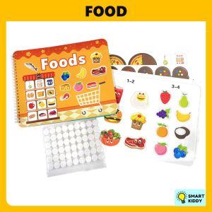 PREMIUM Busy Book for Kids Children Book Set Quiet Book for Kids Interactive Book for Kids Learning Book 安静书 Body Parts Vehicles Animals Solar System