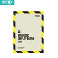 REAP Multi-function A4 Magnetic Warning design Photo frame edge Picture frame Wall paper Wall sticker Advertising poster frame Display card Office Applicable to government document certificates for building permits or attention caution hazard. 