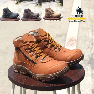 SEPATU SAFETY BOOTS PRIA CLADICO LION HIGH ORIGINAL