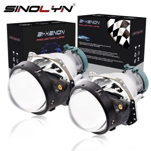 Sinolyn 3.0 Hella 3R G5 Headlight Projector Lens HID Bi-xenon D1S D2S D3S D4S High Low Beam For Car Motorcycle Headlamp Accessories Retrofit