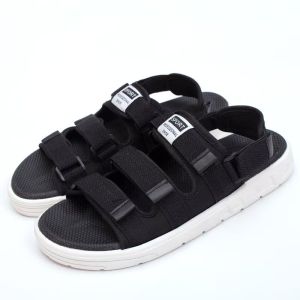 New Summer MenS Sandals With Three Straps Casual Non-Slip Thick-Soled Beach Sports Vietnamese Slippers Dual-Use