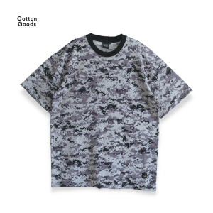 Cotton Goods Kaos Oversized Camo Pixel Twill Spandex