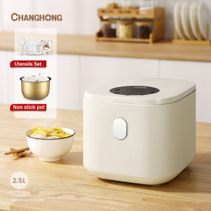 SG [READY STOCK] 2.5L Smart Electric Rice cooker non stick pot For 4-6 People Portable Mini Electric cooker Electric Pot 電飯鍋