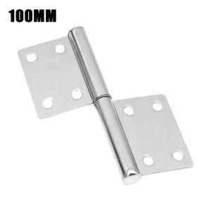 Detachable Stainless 201 Flag Butterfly Hinge 3/4/5 Inch for Bathroom Toilet Door Window Hinges