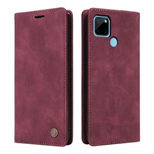 Case For OPPO Realme C25Y C25S C25 C21Y C15 C12 Magnetic Leather Wallet High Quality Card Slot Flip Cover Casing
