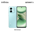 Infinix Smart 9, 128GB+6GB（3GB+3GB) MTK G81, 120Hz Display, (1 year local warranty). 