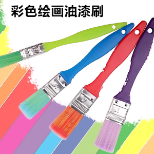 แพ็ค20แปรงแต่งหน้าหลากสีแปรงสำหรับเด็กสำหรับ Gouache Acrylics สีน้ำมันสีน้ำพู่กันแปรงไนลอน