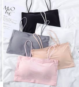 [HCM]Áo lá nữ su đúc hai dây nhỏ thiết kế đơn giản trẻ trung dễ phối đồ phù hợp dưới 55kg (MS 04027) Anna Shop