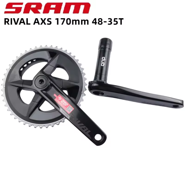 新品未使用 SRAM RIVAL クランク 12S 46/33T DUB 170 New! SRAM Rival D1 172.5mm DUB 46/33t 12-Speed Alloy Bike